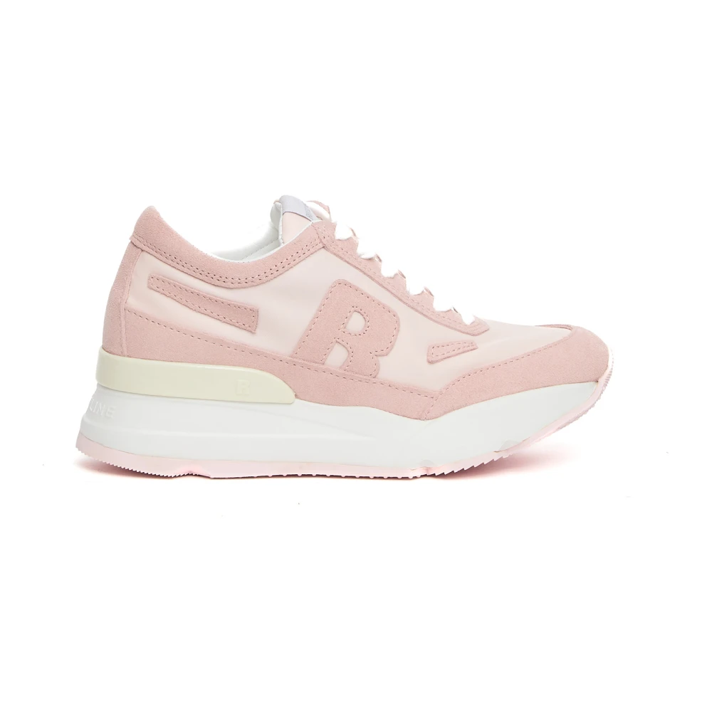 Rucoline suède en stoffen sneakers Dames Schoenen Roze