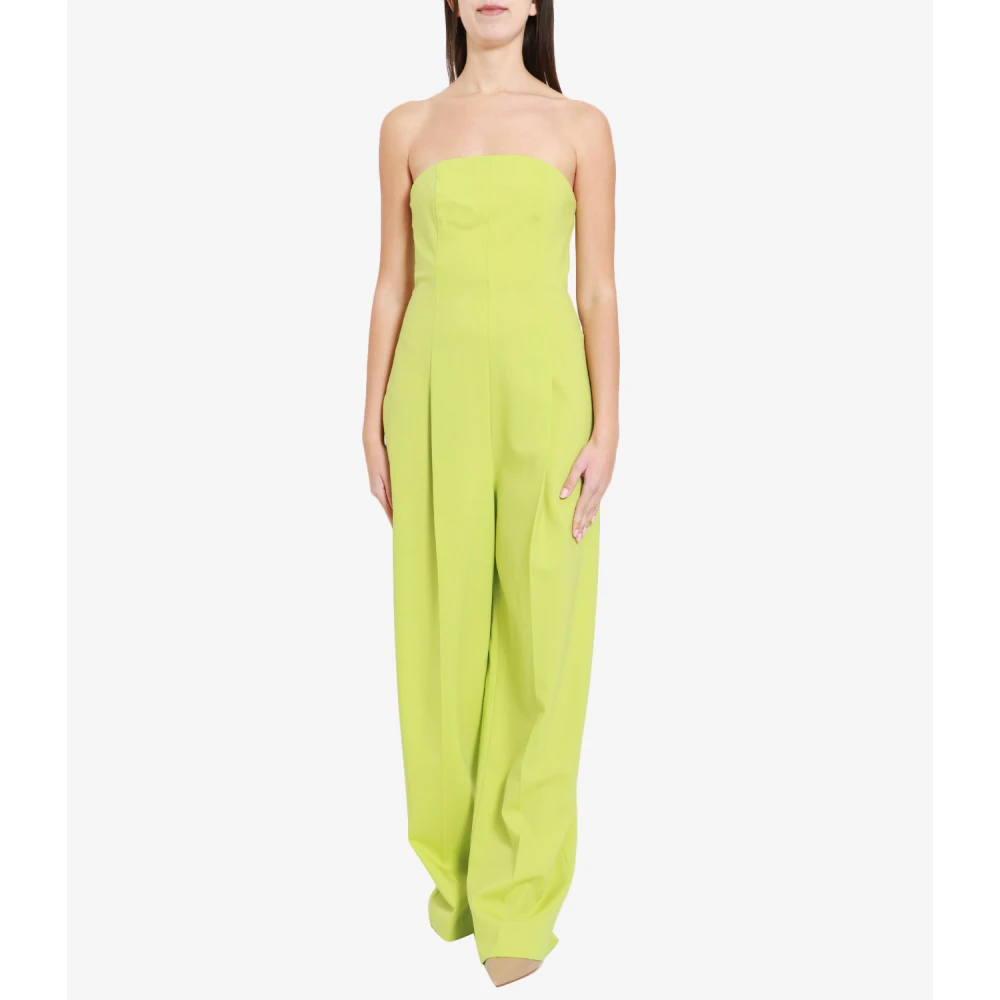 Philosophy di Lorenzo Serafini Mouwloze jumpsuit met zakken Yellow Dames