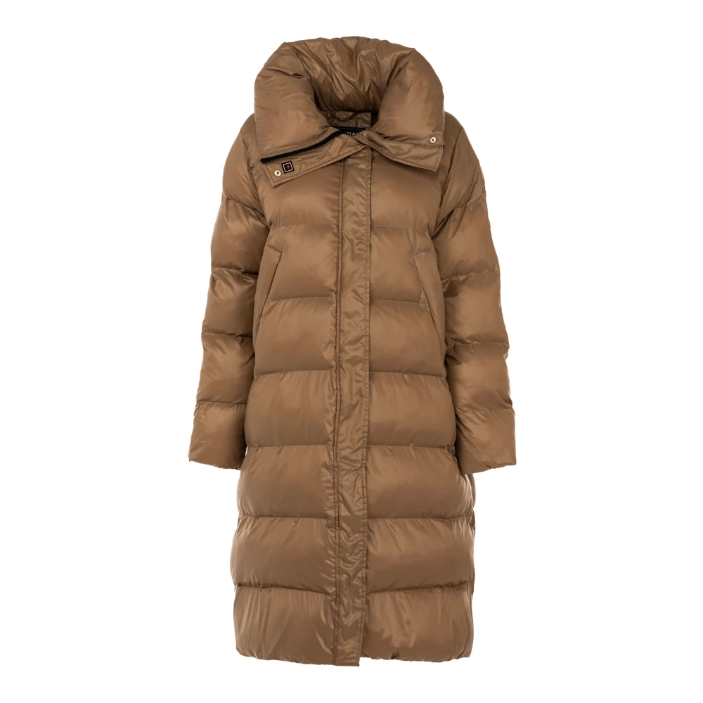 Canadian Classics Lange Dames Pufferjas Beige Dames