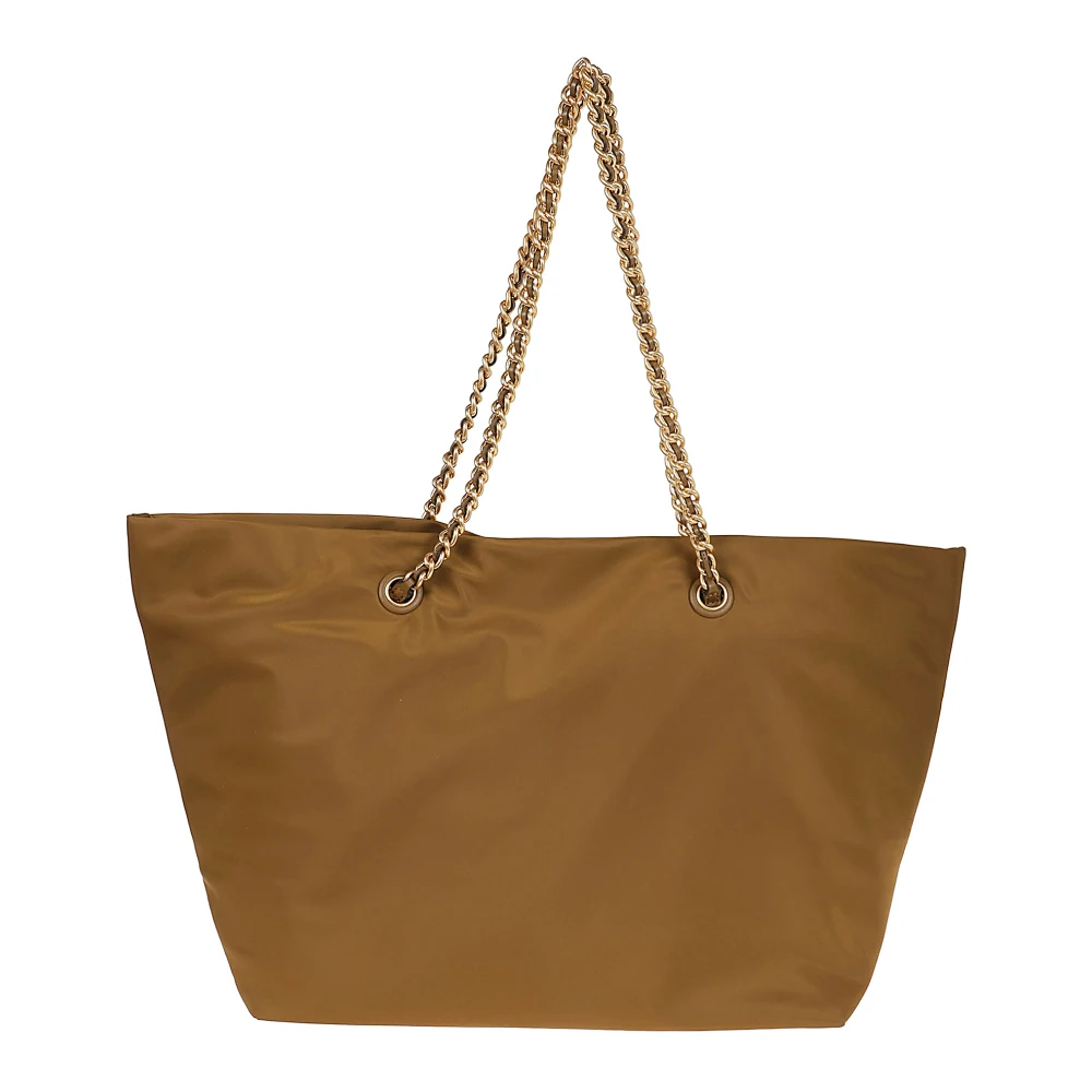 TORY BURCH Bruine Shopper Tas Ella Beige Dames