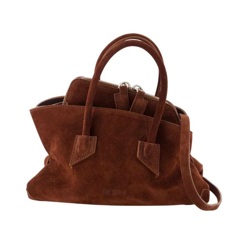 The Attico La Passeggiata Mini Top Handle Bag - Female - Handbags - Brown - One Size - Bags