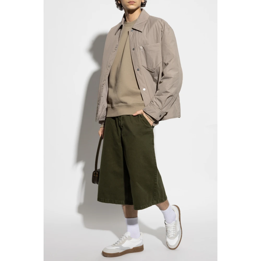 Ami Paris Logo shorts Green Heren