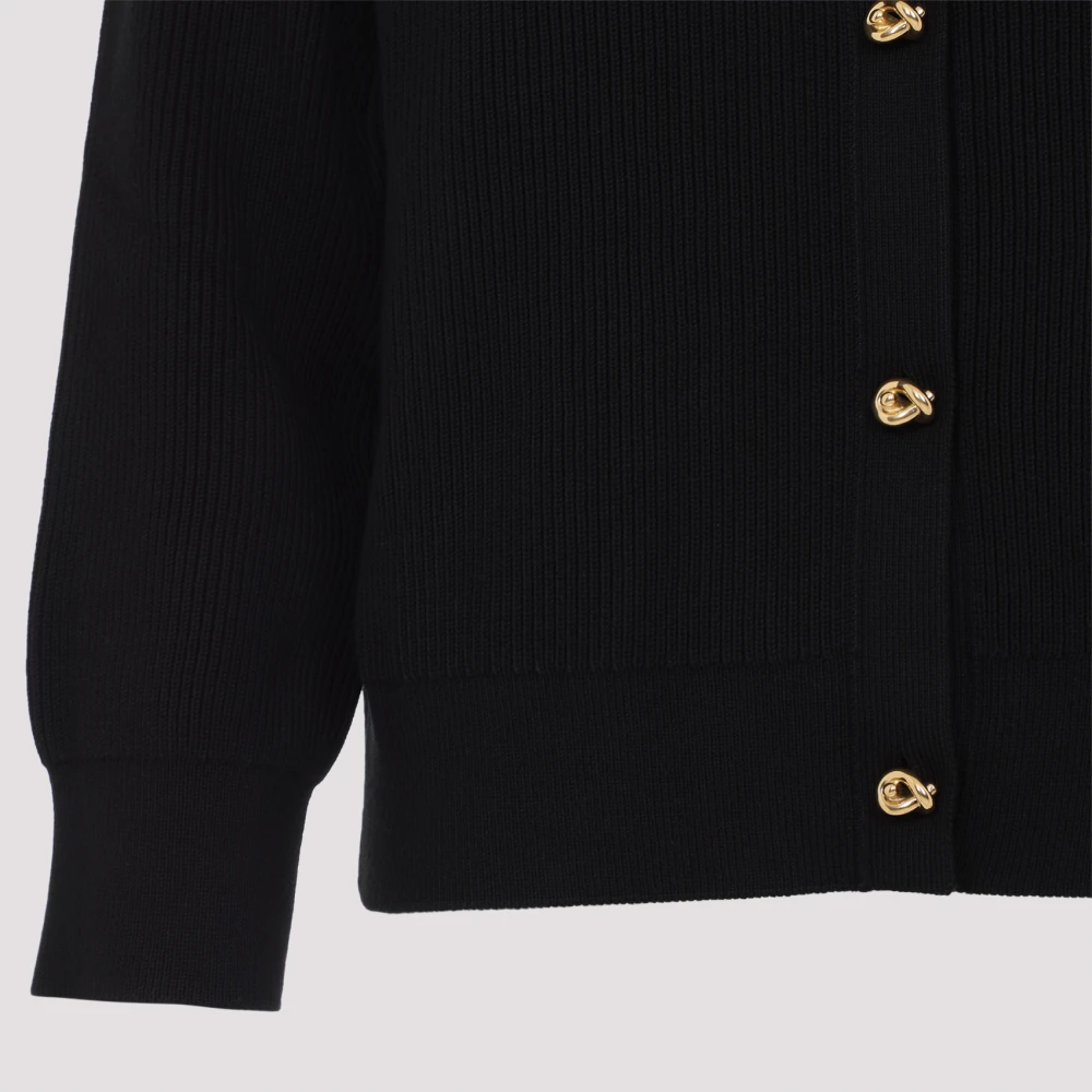 Bottega Veneta Zwarte Trui Dameskleding Black Dames