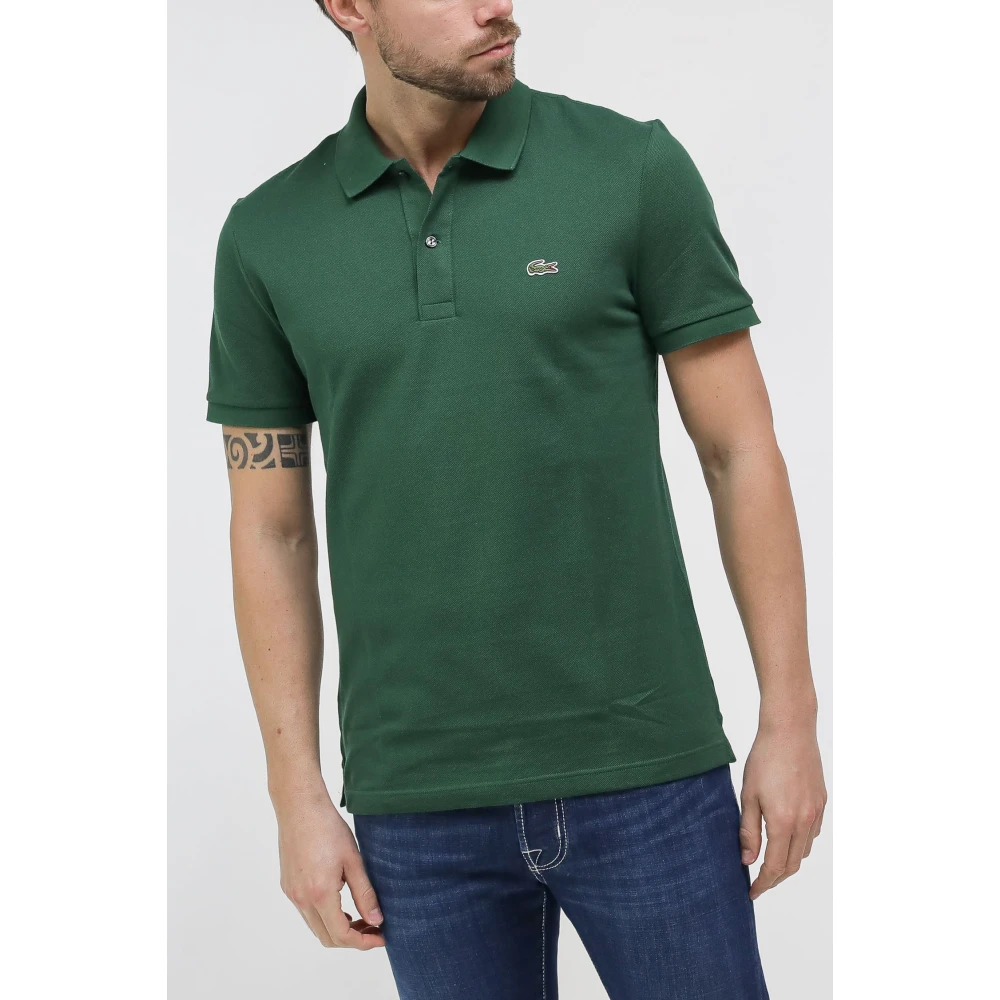 Lacoste Slim Fit Polo Shirt Green Heren
