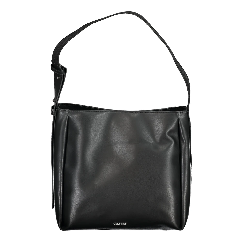 Calvin Klein Women's Black Shoulder Bag With Adjustable Handle