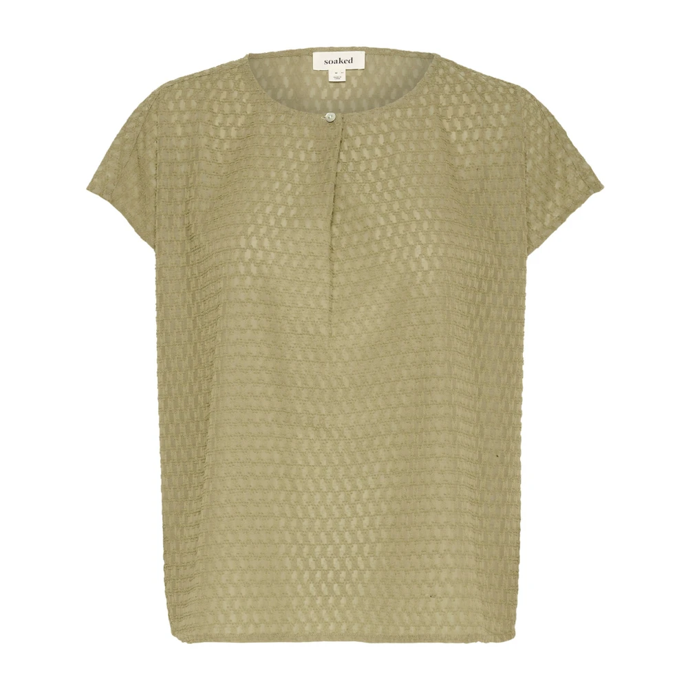 Soaked in Luxury Groene Bloesemblouse Green Dames