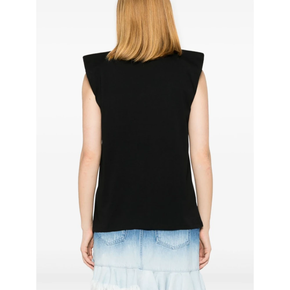 Karl Lagerfeld T-shirts en Polos Zwart Black Dames