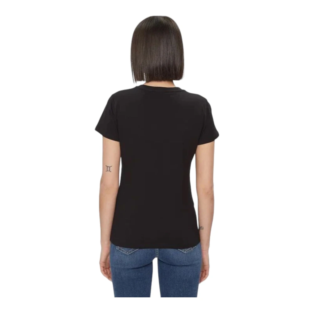 Liu Jo Korte Mouw T-shirt Black Dames
