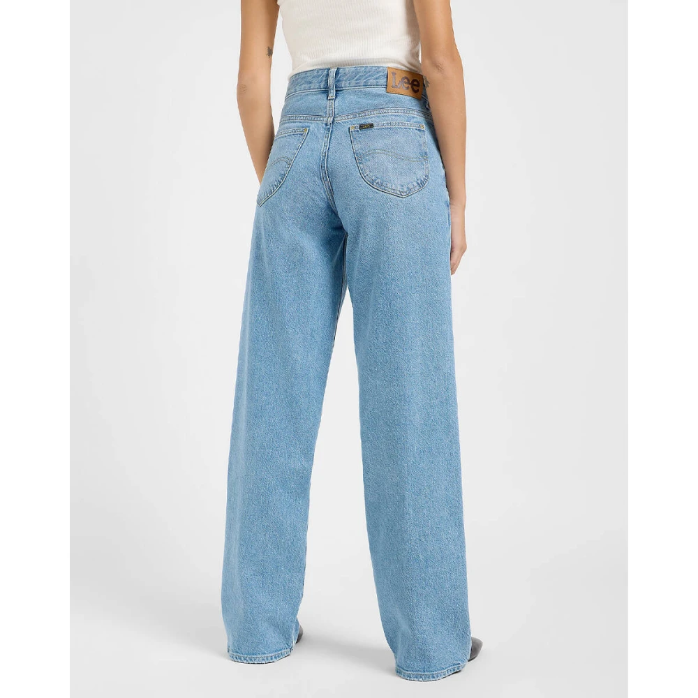 Lee Rider Jeans Blue Dames