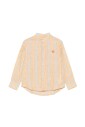 orange-linne-sommar-skjorta