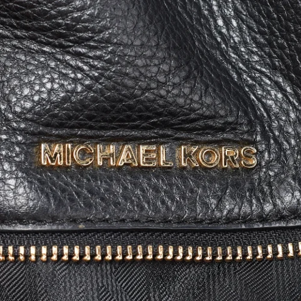 Michael Kors Pre-owned Leather backpacks Black Dames