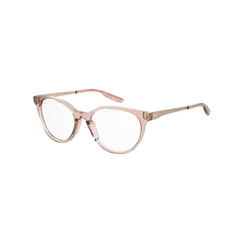 Under Armour Women's Beige Transparent Acetate Frame Stylish Glasses