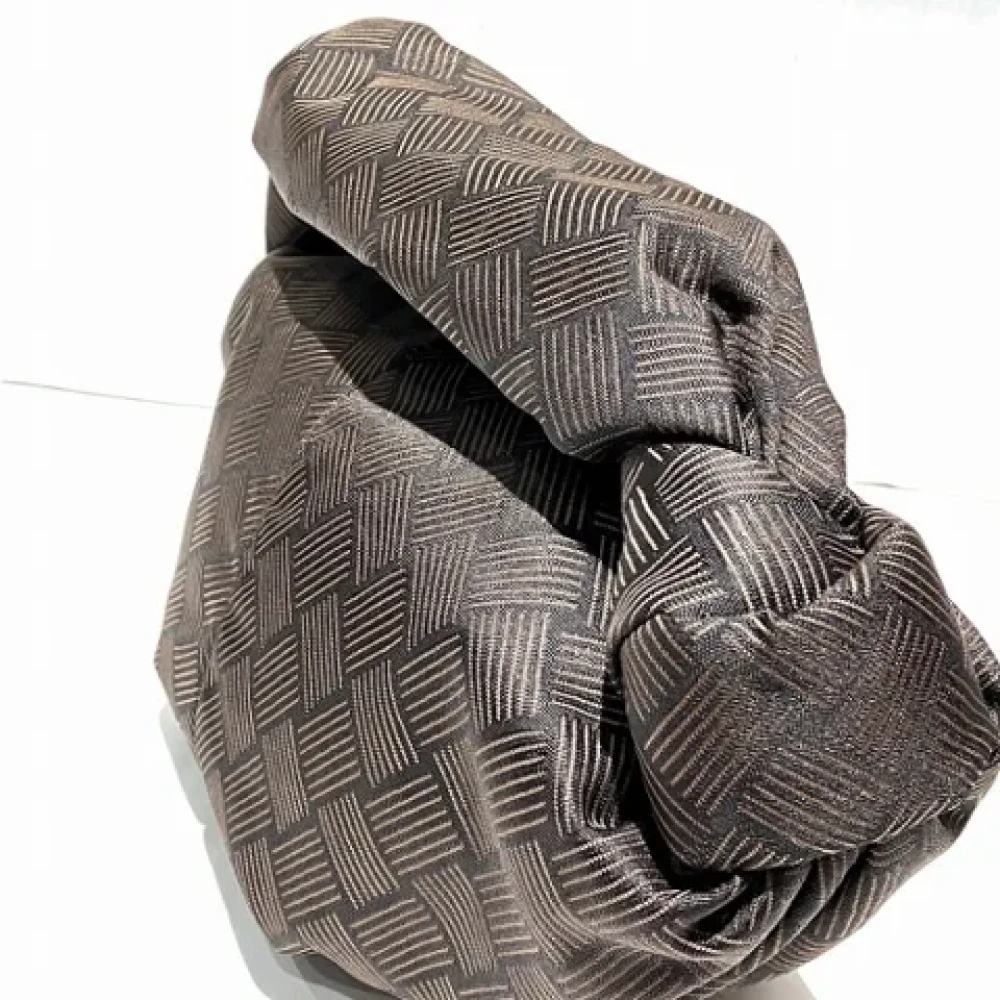 Bottega Veneta Vintage Pre-owned Nylon handbags Black Dames