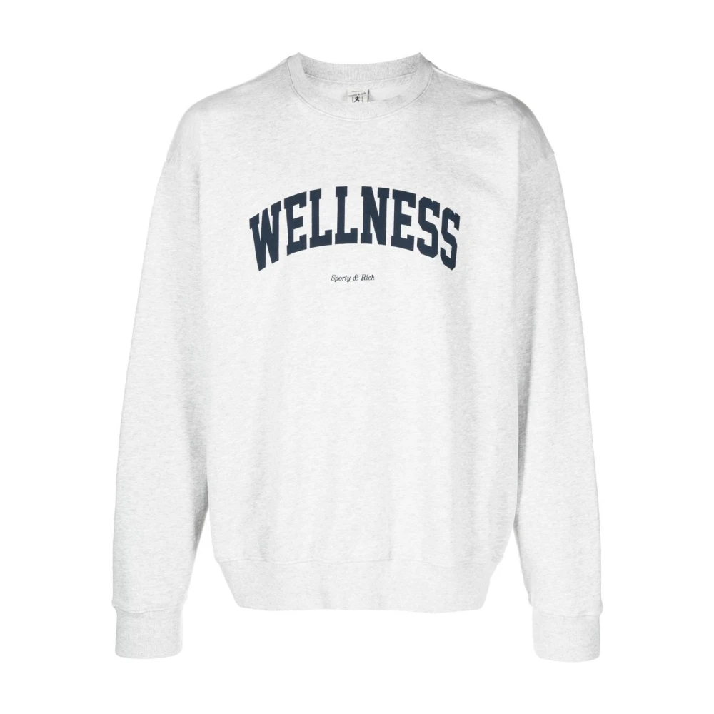 Wellness Ivy Crewneck Sweater White