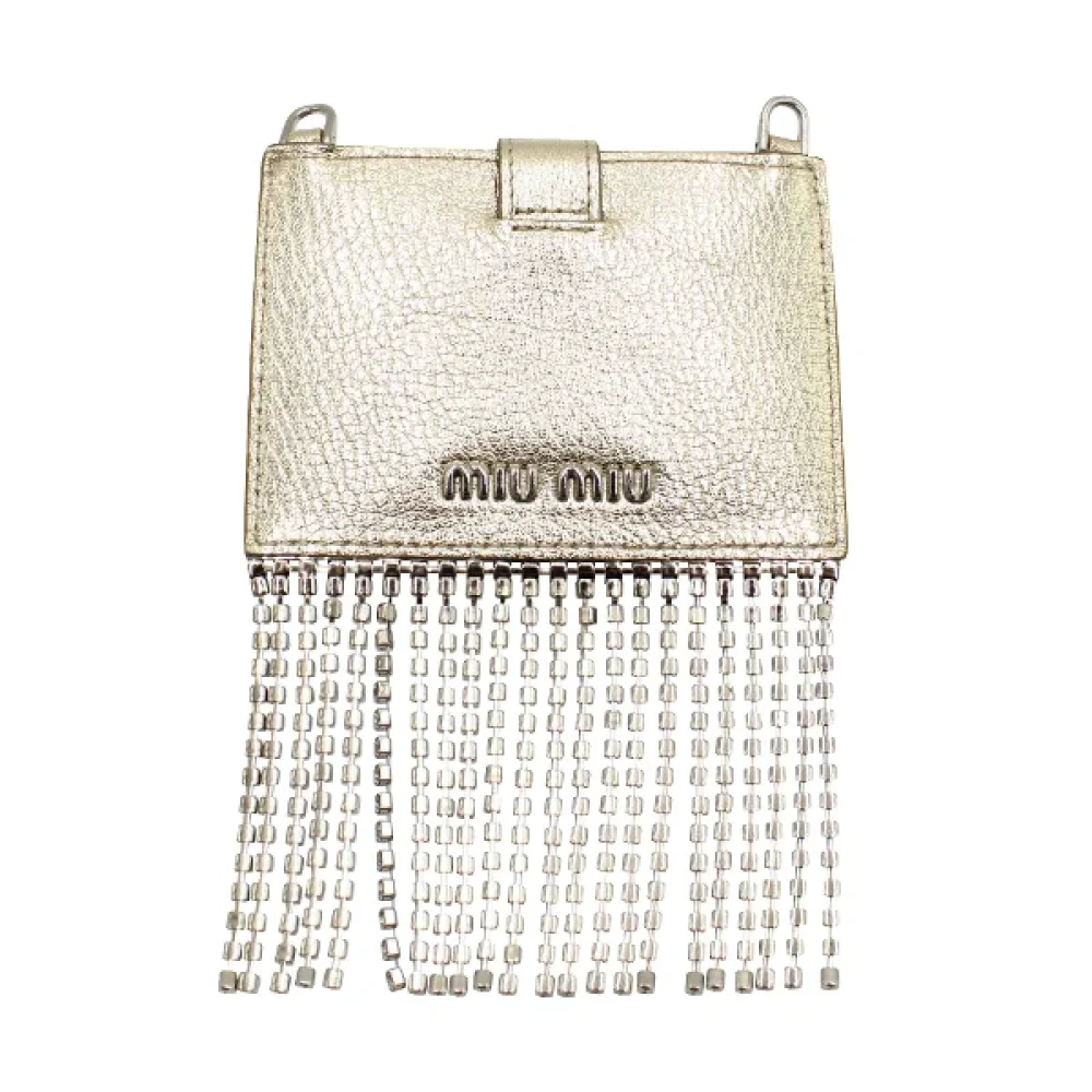 Pre-owned > Pre-owned Bags > Pre-owned Cross Body Bags - - Miu Miu Pre-owned - Modalova