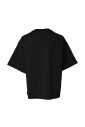 t-shirt-noir-a-logo-imprime-col-rond