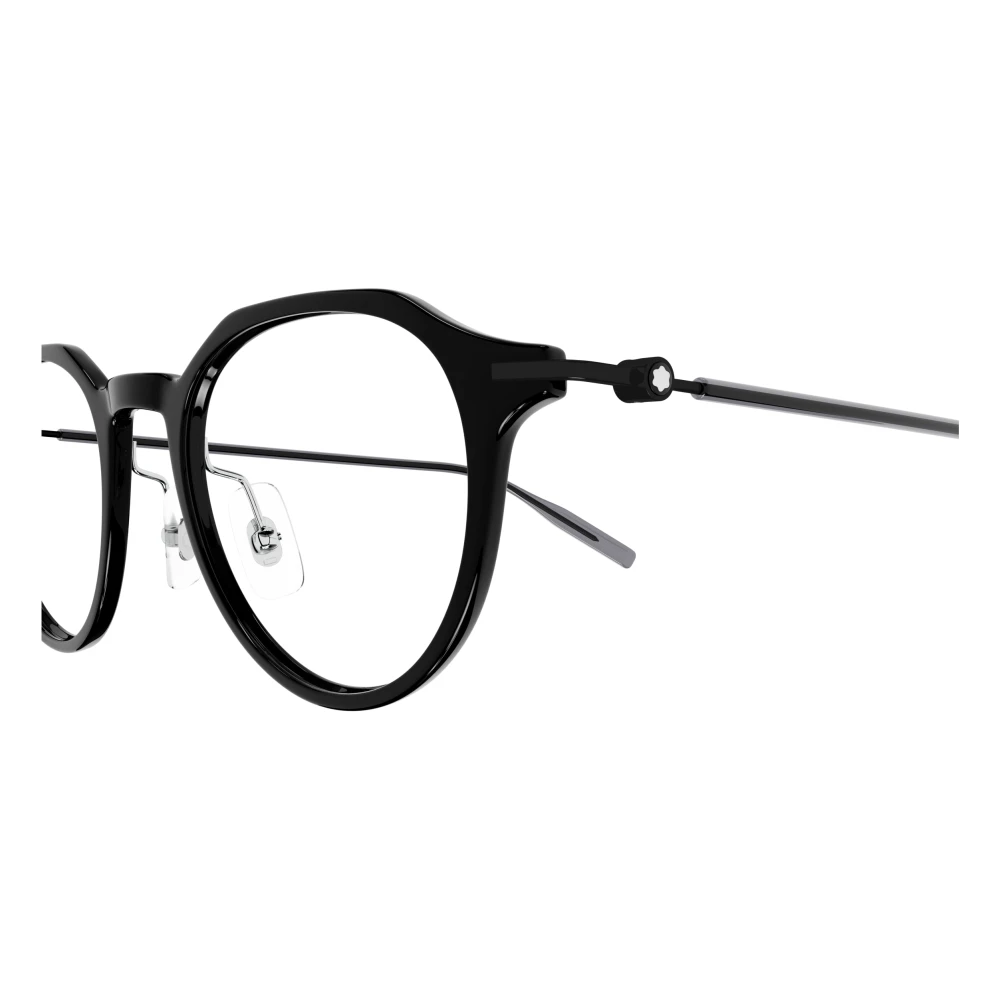 Montblanc Stijlvolle Bril in Zwart Black Heren
