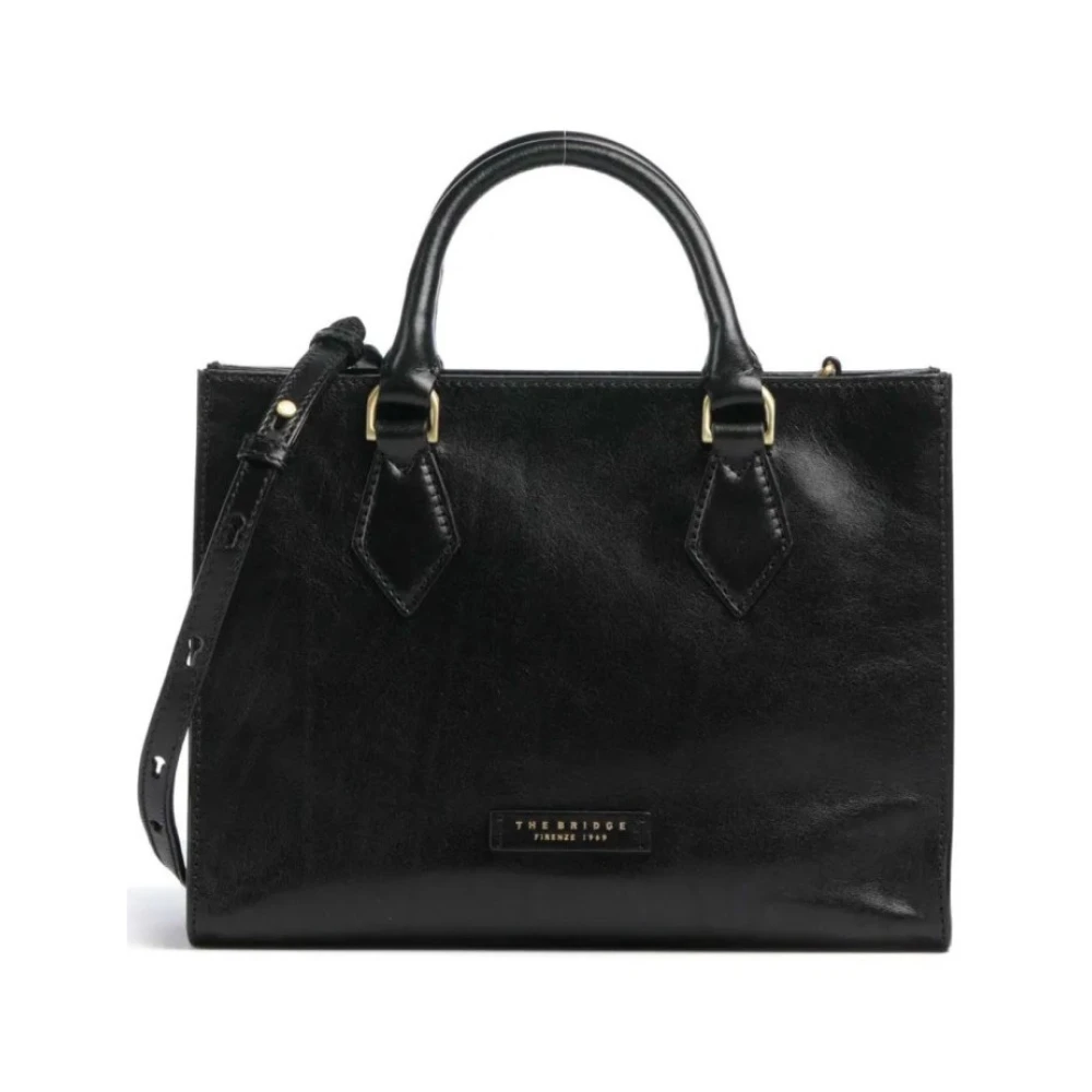 The Bridge Damen Schwarz Tote Bag