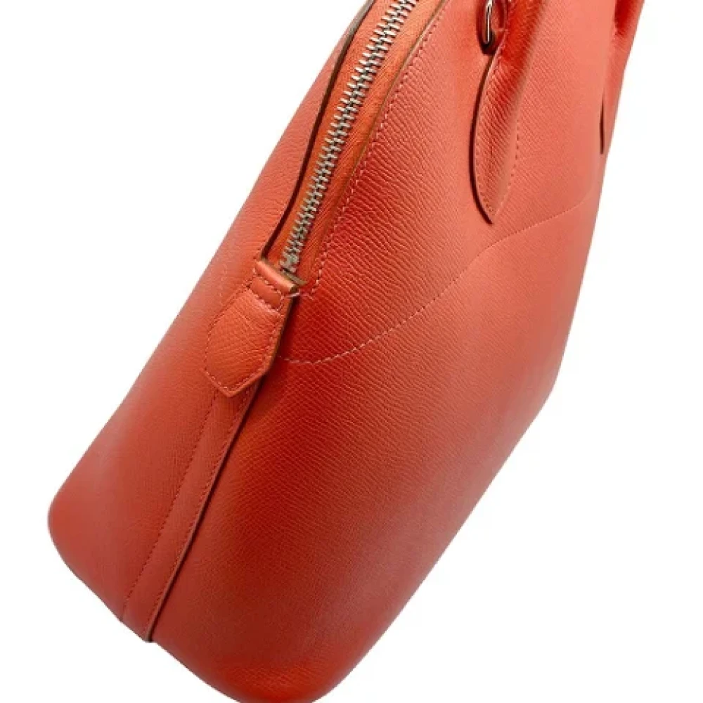 Hermès Vintage Pre-owned Fabric handbags Orange Dames