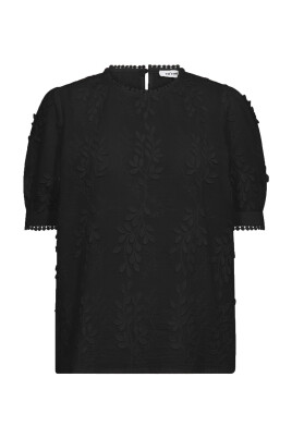 feminin-svart-broderad-topp-blus