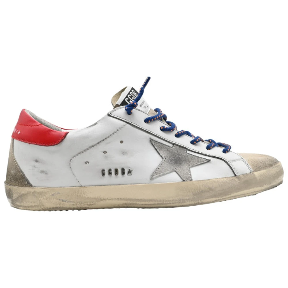 Golden Goose Superstar White Ice Red Pearl Sneakers Multicolor, Dam
