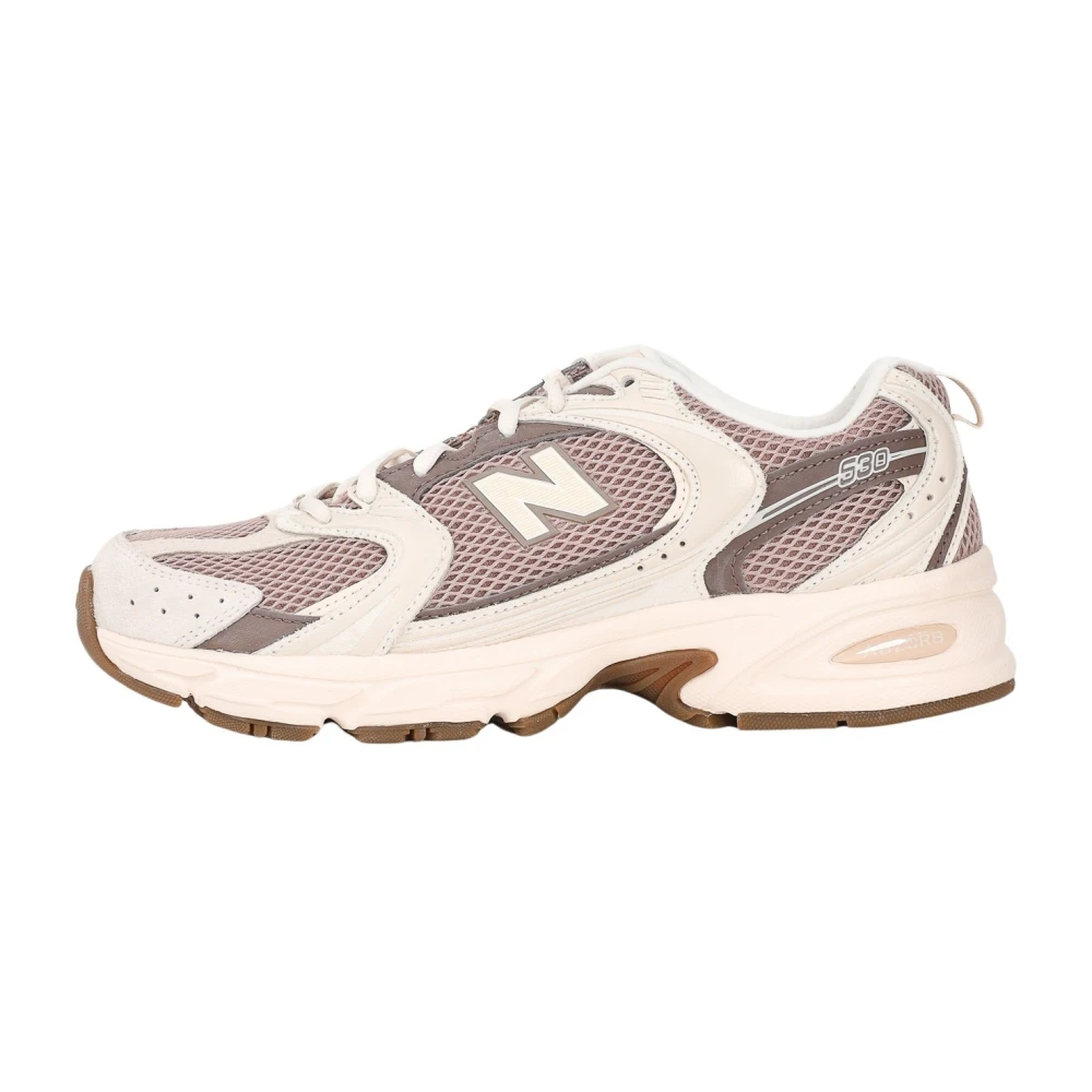 New Balance , Sneakers, Male, Multicolor, 7 1/2 Uk, 530 Trainers Brown And Cream