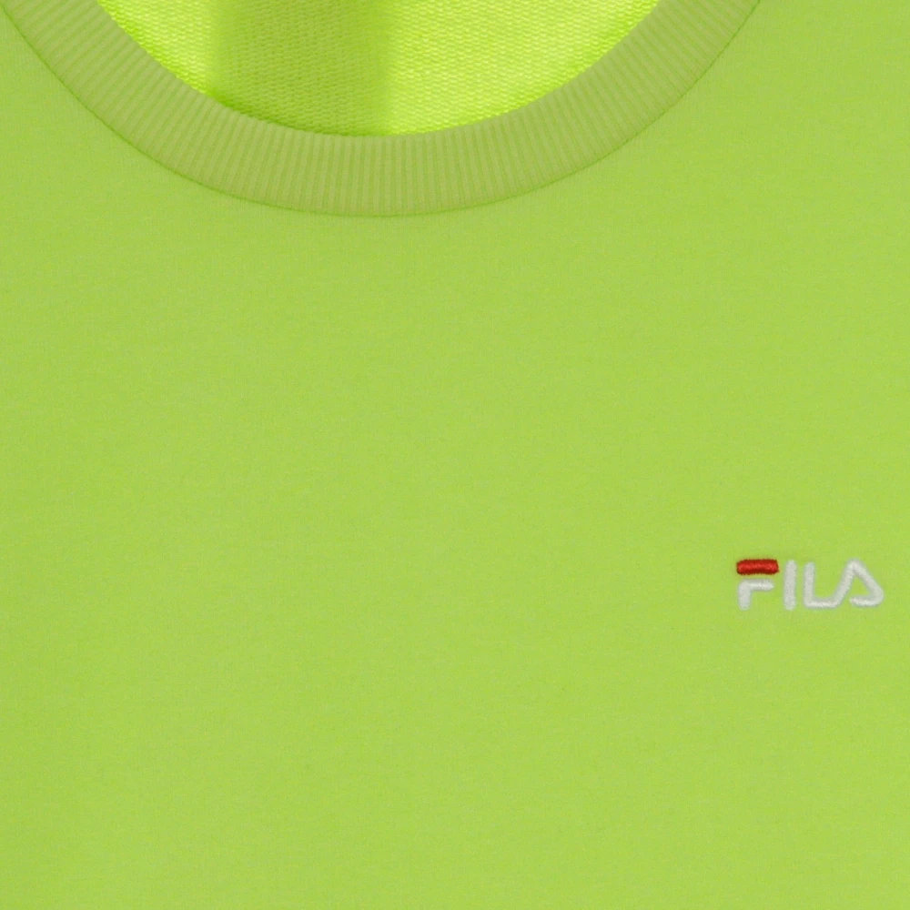 Fila Lichtgewicht heren sweatshirt in scherp groen Green Heren