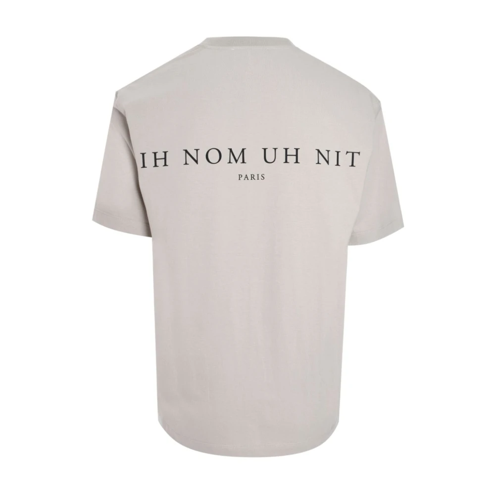 IH NOM UH NIT Grijze T-shirts en Polos Gray Heren