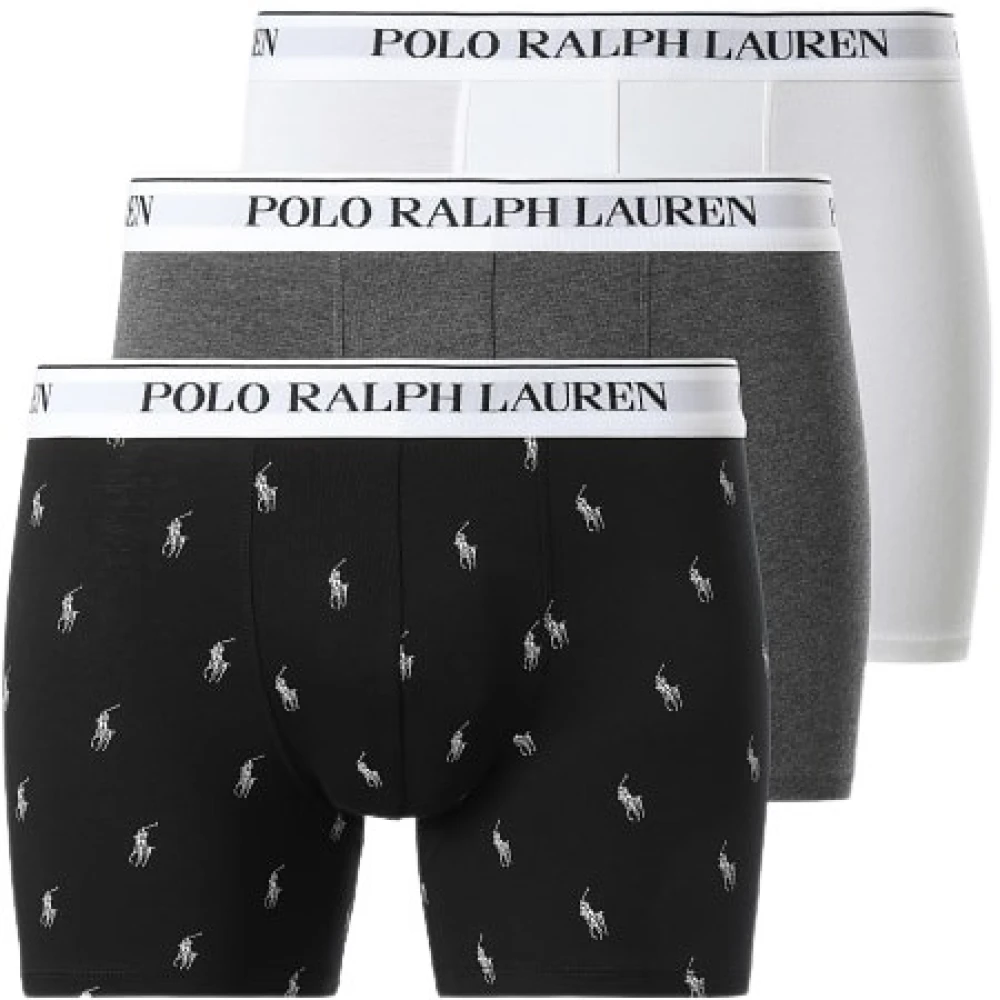 Polo Ralph Lauren Klassieke Boxershorts in Monochrome Kleuren Multicolor Heren