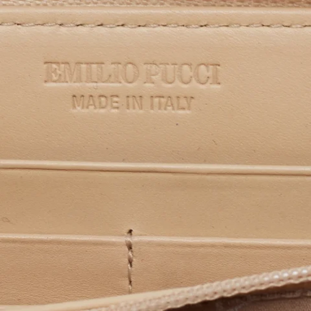 Emilio Pucci Pre-owned Leather wallets Multicolor Dames