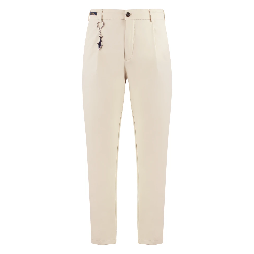 PAUL & SHARK Nylon Technische Broek met Zakken Beige Heren