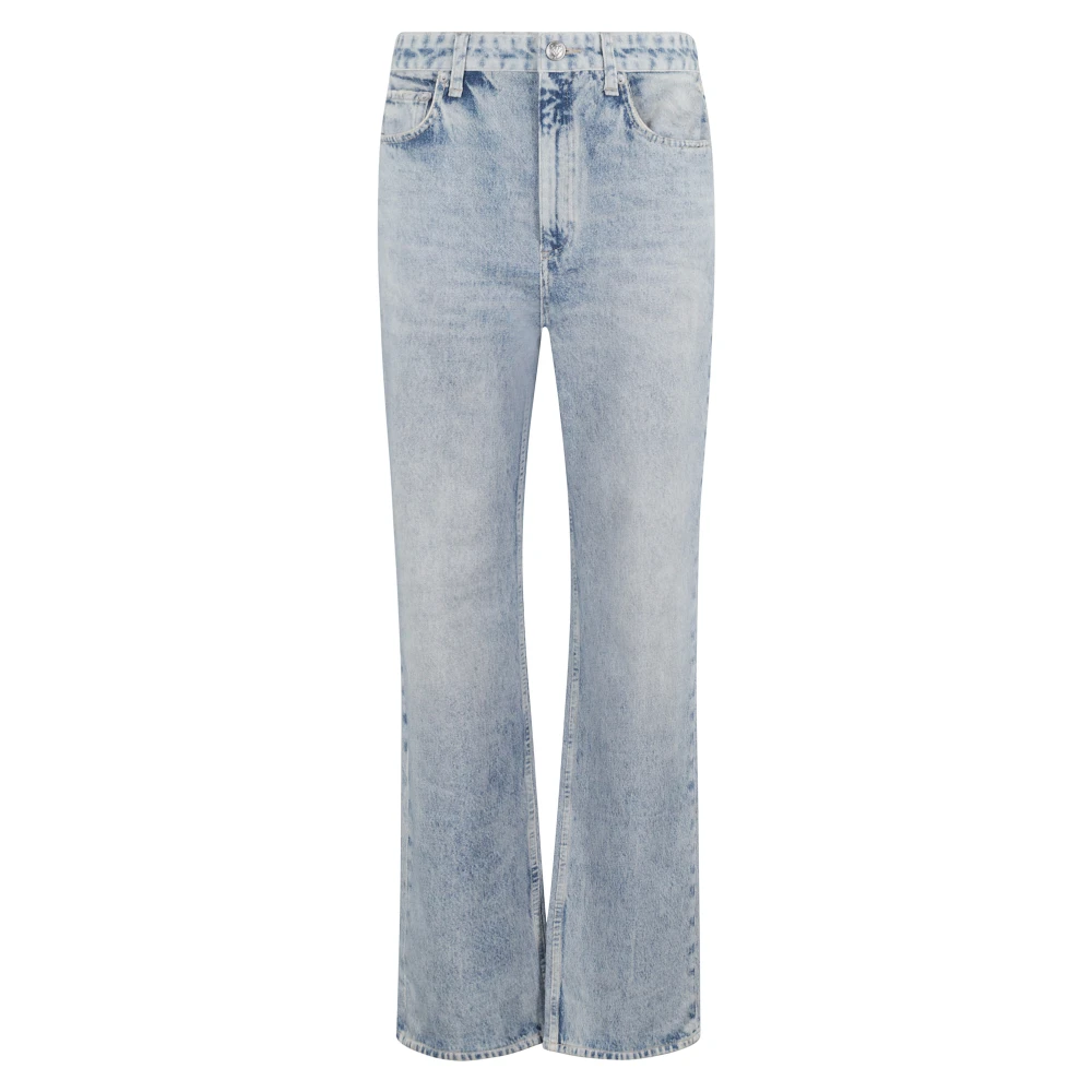 Rag & Bone Shea High Rise Denim Jeans Blue Dames