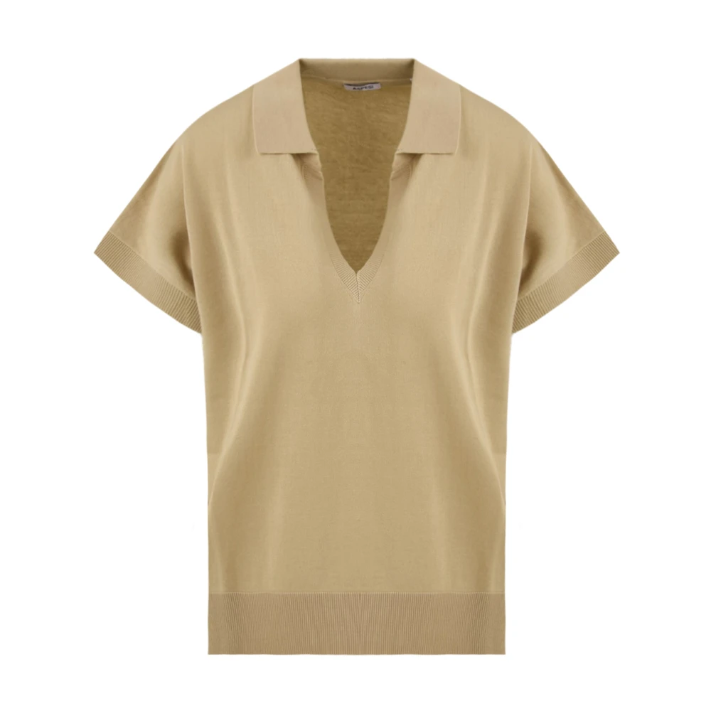Aspesi Donna Beige Maglie, 2XS, New,