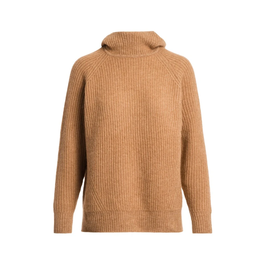 Parajumpers Women's Brown Turtlenecks, Xs, Tory - Hooded Jumper