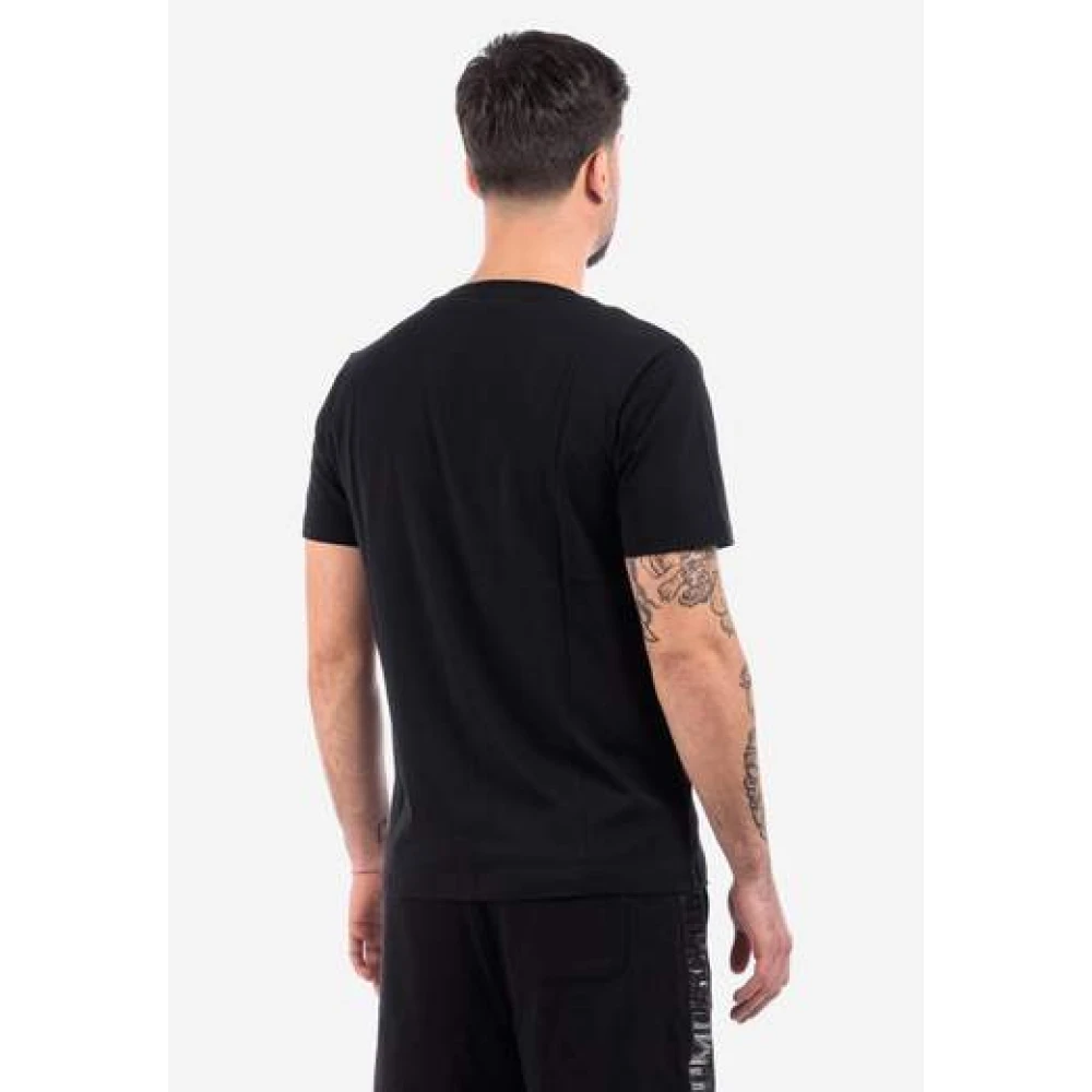 Moschino Zwart Katoen Regular Fit T-Shirt Black Heren