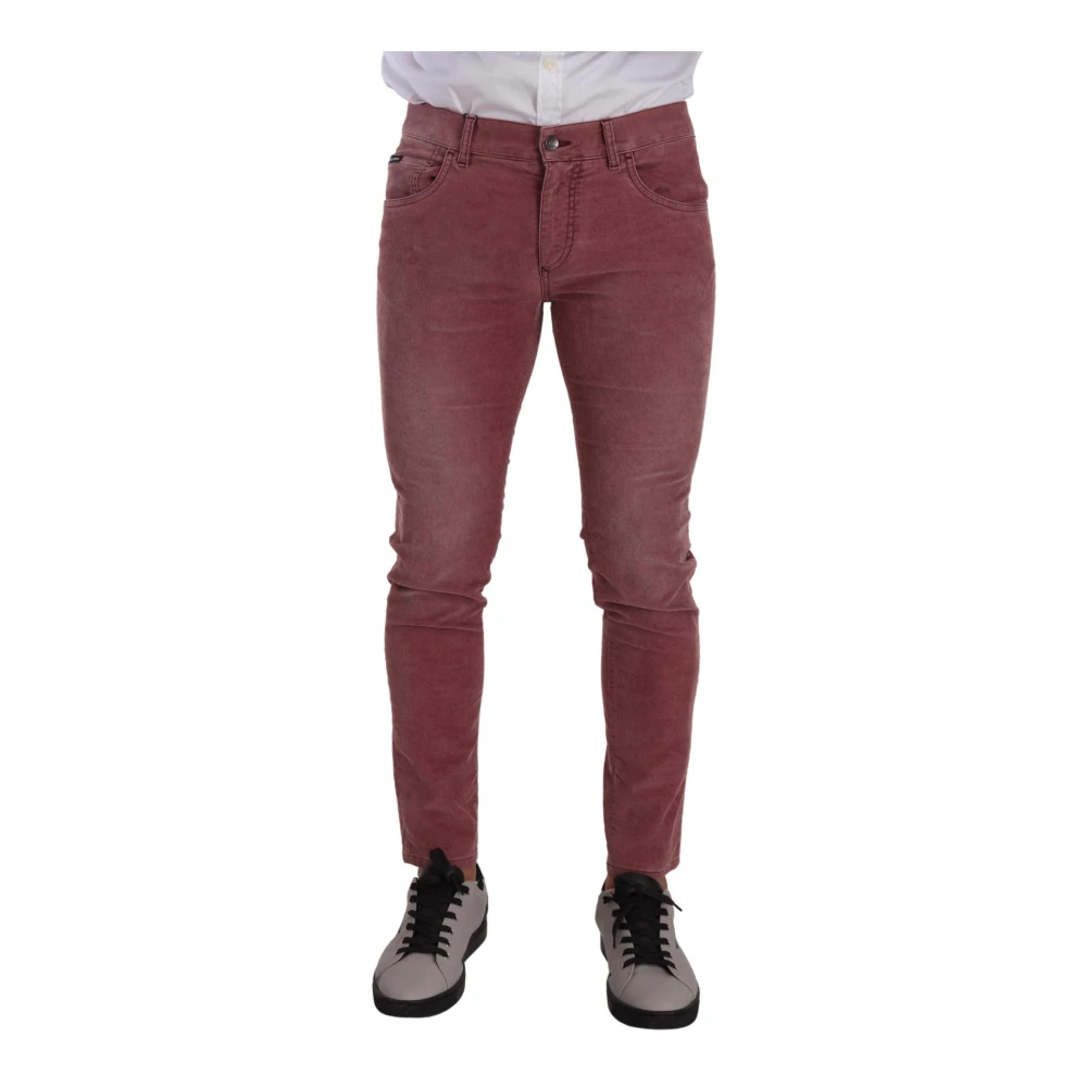 Trousers > Slim-fit Trousers - - Dolce & Gabbana - Modalova
