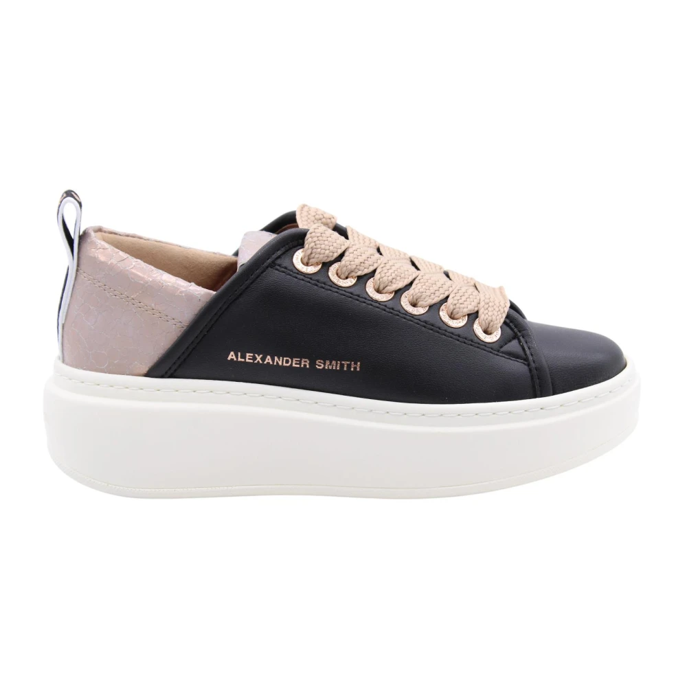 Alexander Smith Cauro Sneaker voor Mannen en Vrouwen Dames Schoenen Zwart