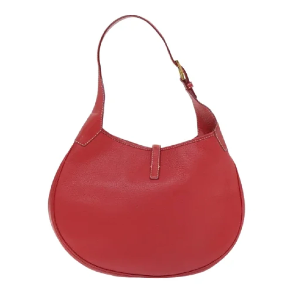 Salvatore Ferragamo Pre-owned Leather handbags Red Dames