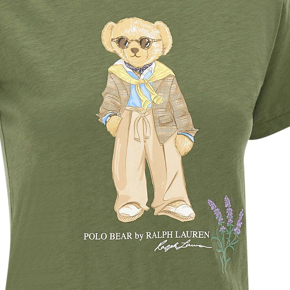 Ralph Lauren Groene Polo T-shirts voor vrouwen Green Dames