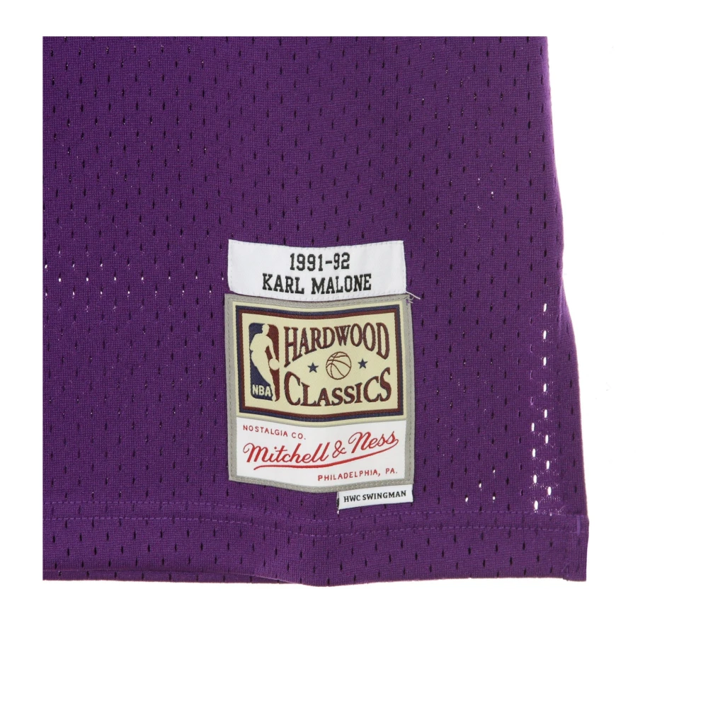 Mitchell & Ness Vintage Karl Malone Basketball Tank Top Purple Heren