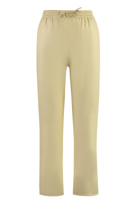 adjustable-ankle-drawstring-leather-pants