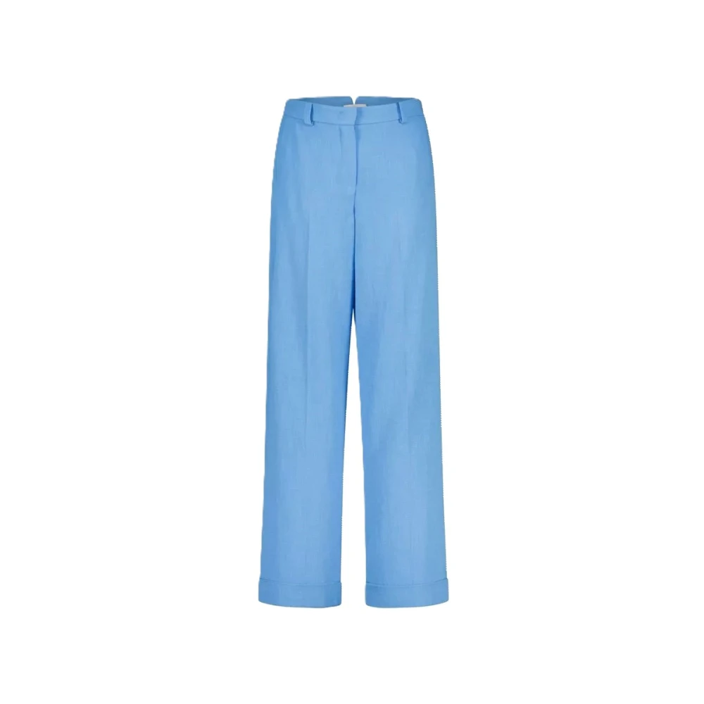 RIANI Rechte broek met splitten Blue Dames