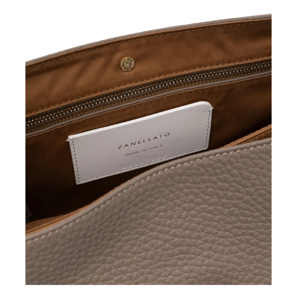 Zanellato Kleine Postina Schoudertas Black Dames