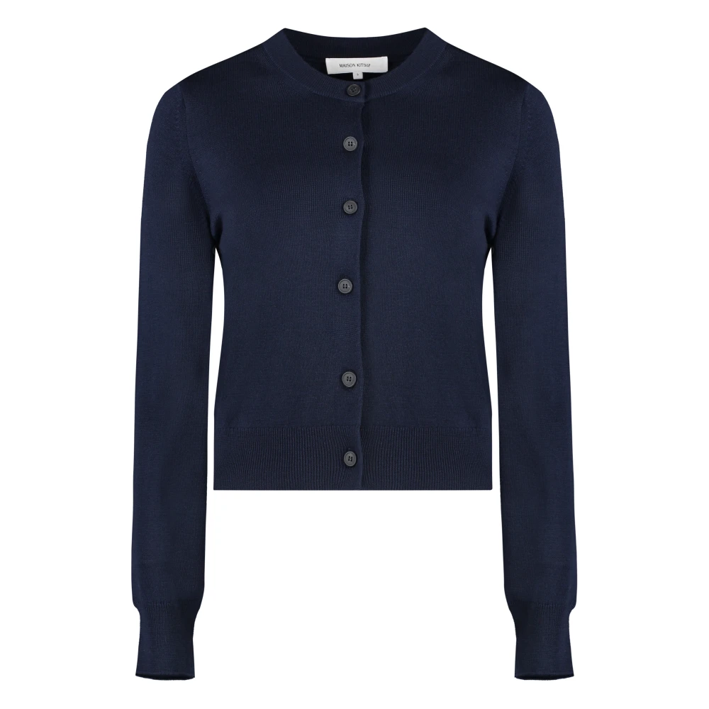 Maison Kitsuné Knitwear Blue Dames