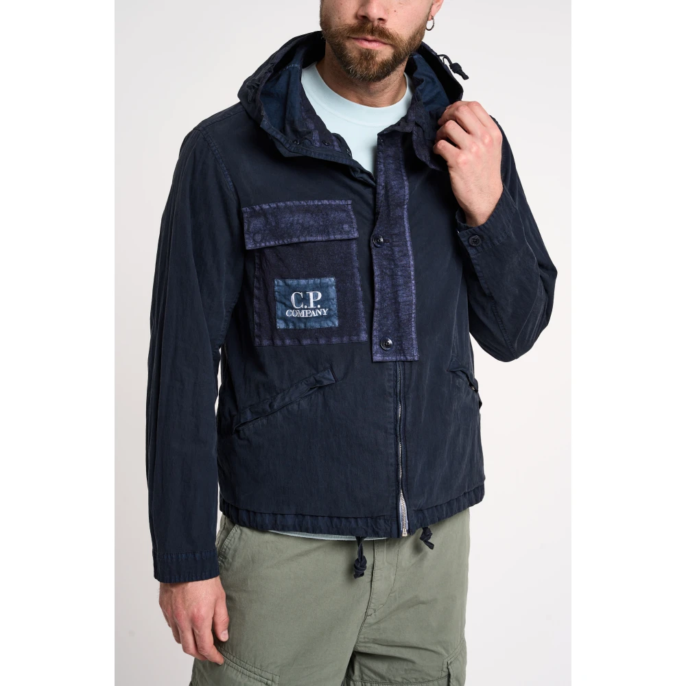 C.P. Company Light Jackets Blue Heren