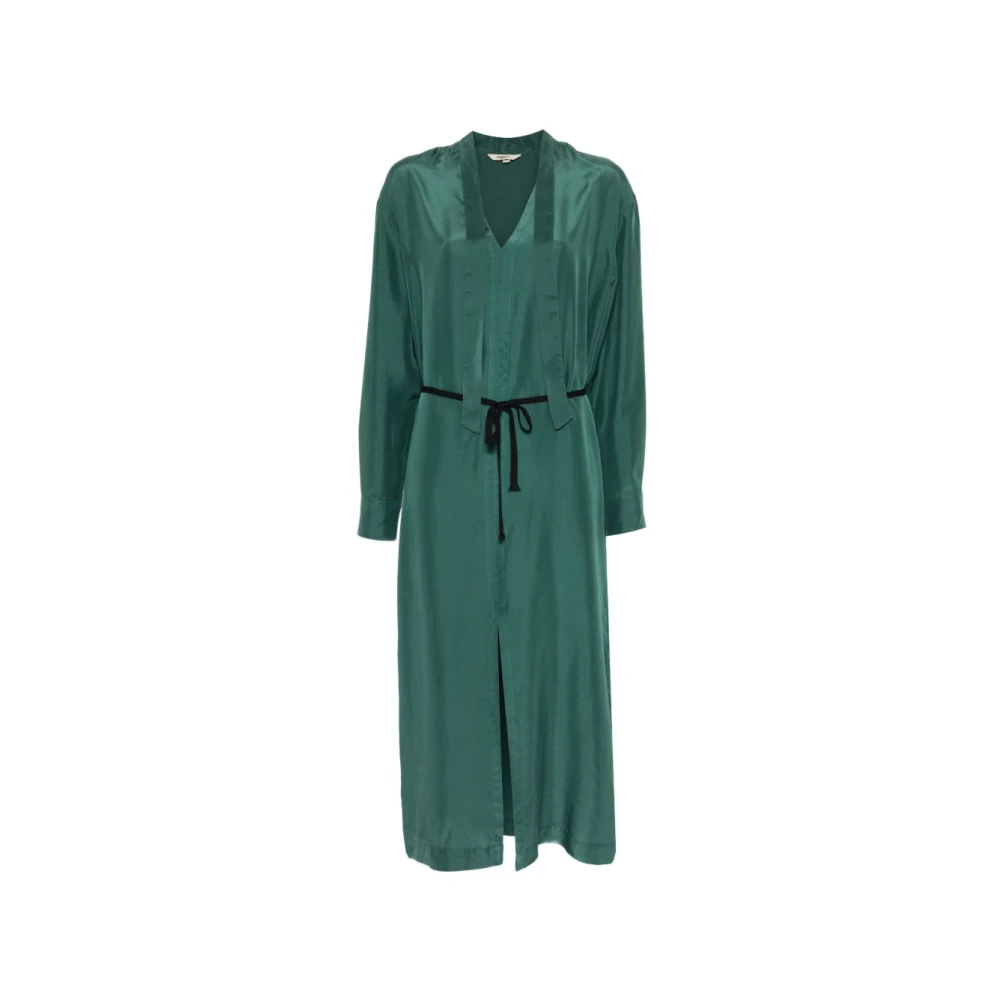 Barena Venezia Women's Green Quintana Pura Dress - Midi Dresses - 2XS - Dresses