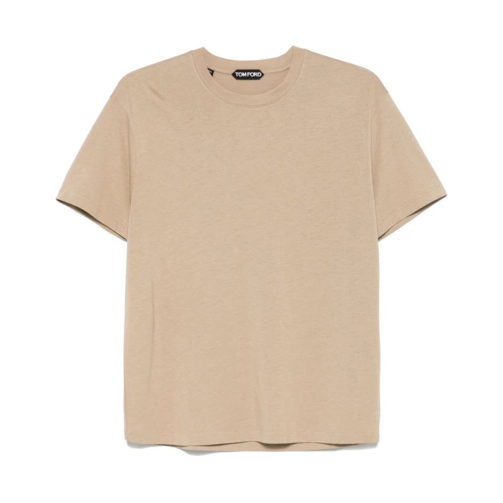 Tom Ford Men's Beige T-Shirts And Polos