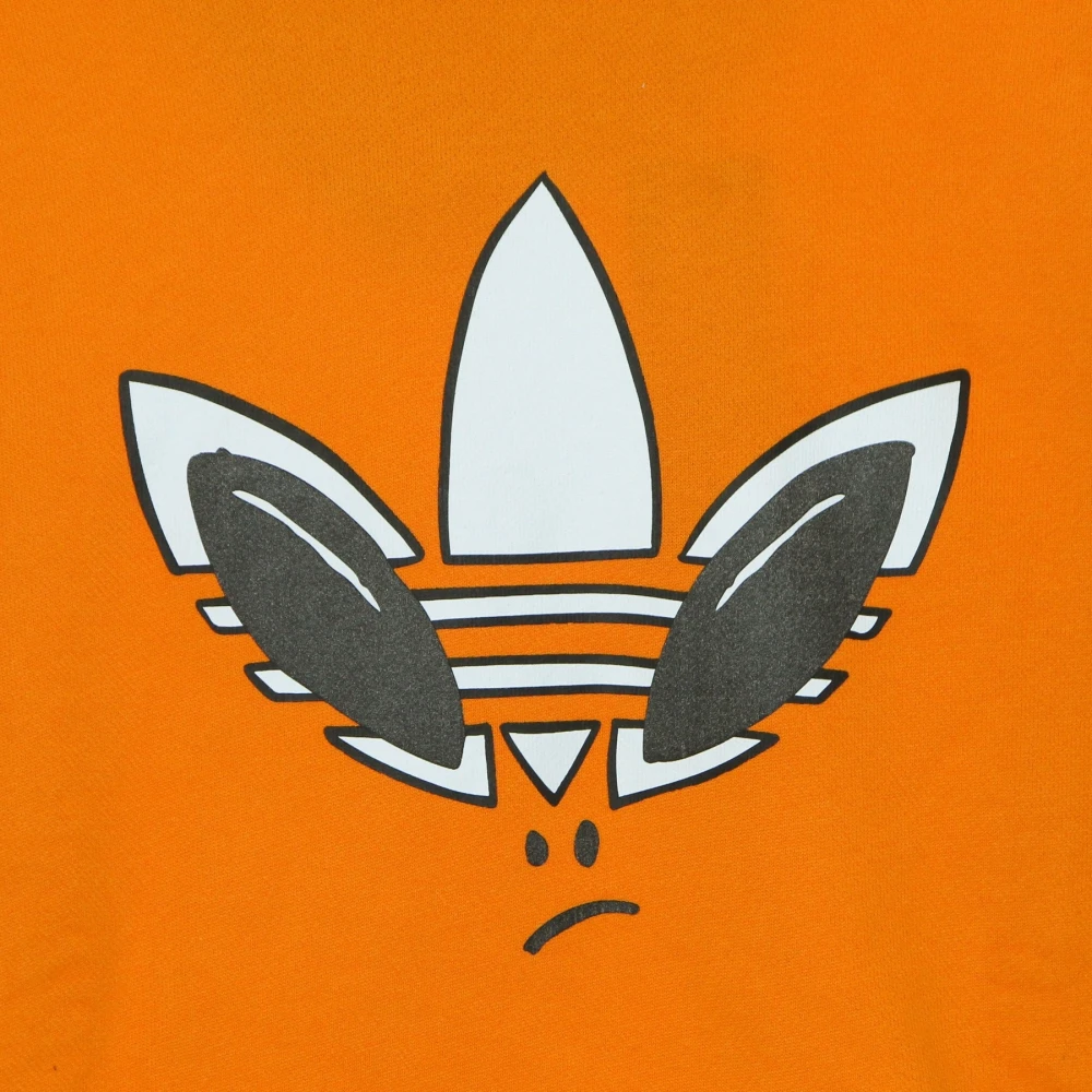 Adidas Borang Heren Hoodie Lange Mouw Orange Heren