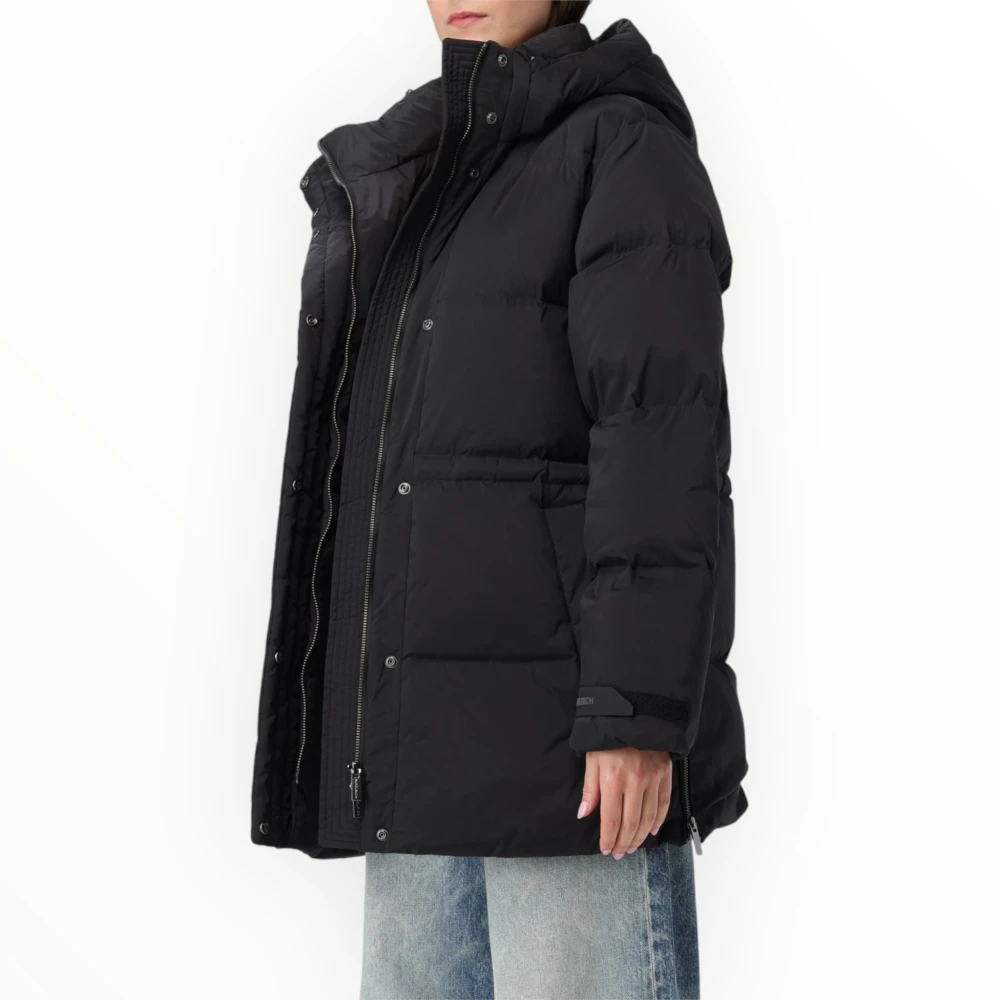 Woolrich Pufferjas voor koud weer Black Dames
