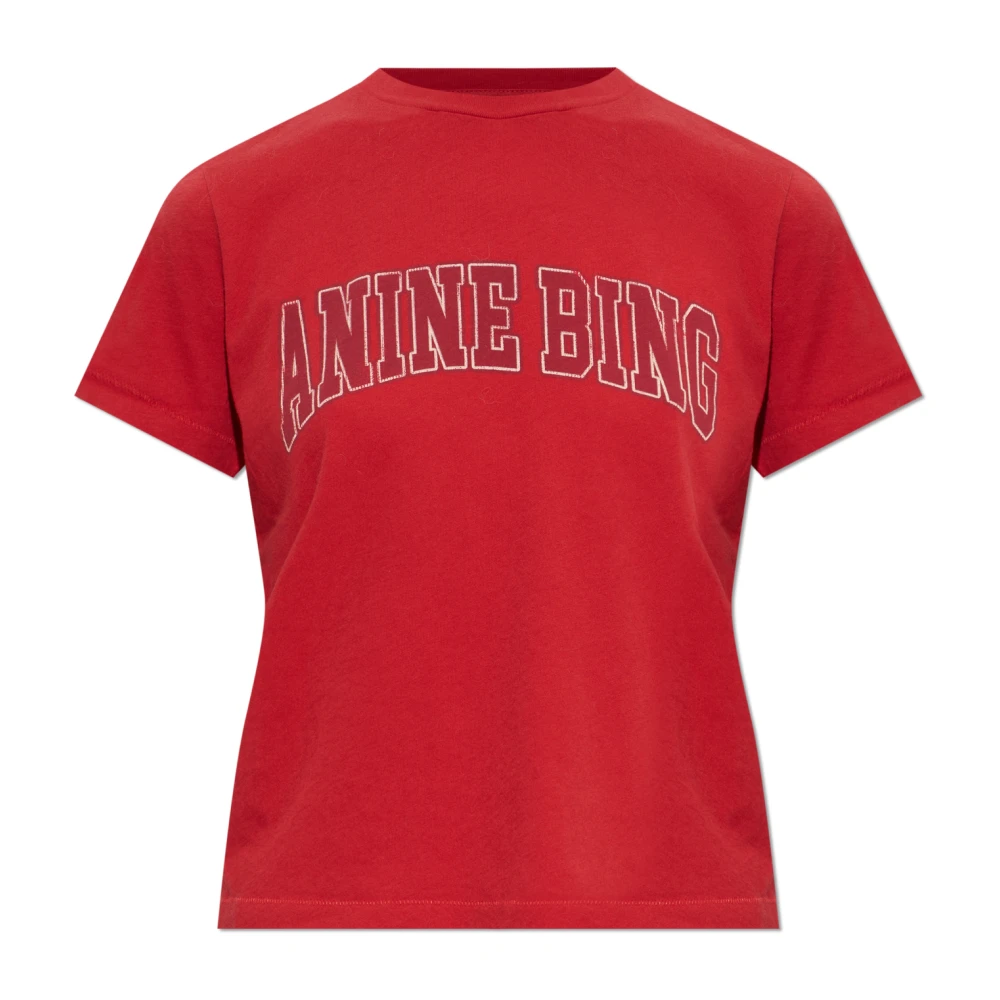 Anine Bing Donna Rosso Top, Xs, New,